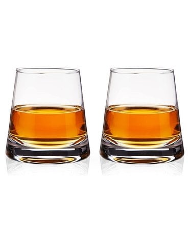 Burke Whiskey Glass, Set of Two