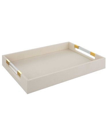 Wessex Tray, White, 19 W X 3 H X 14 D