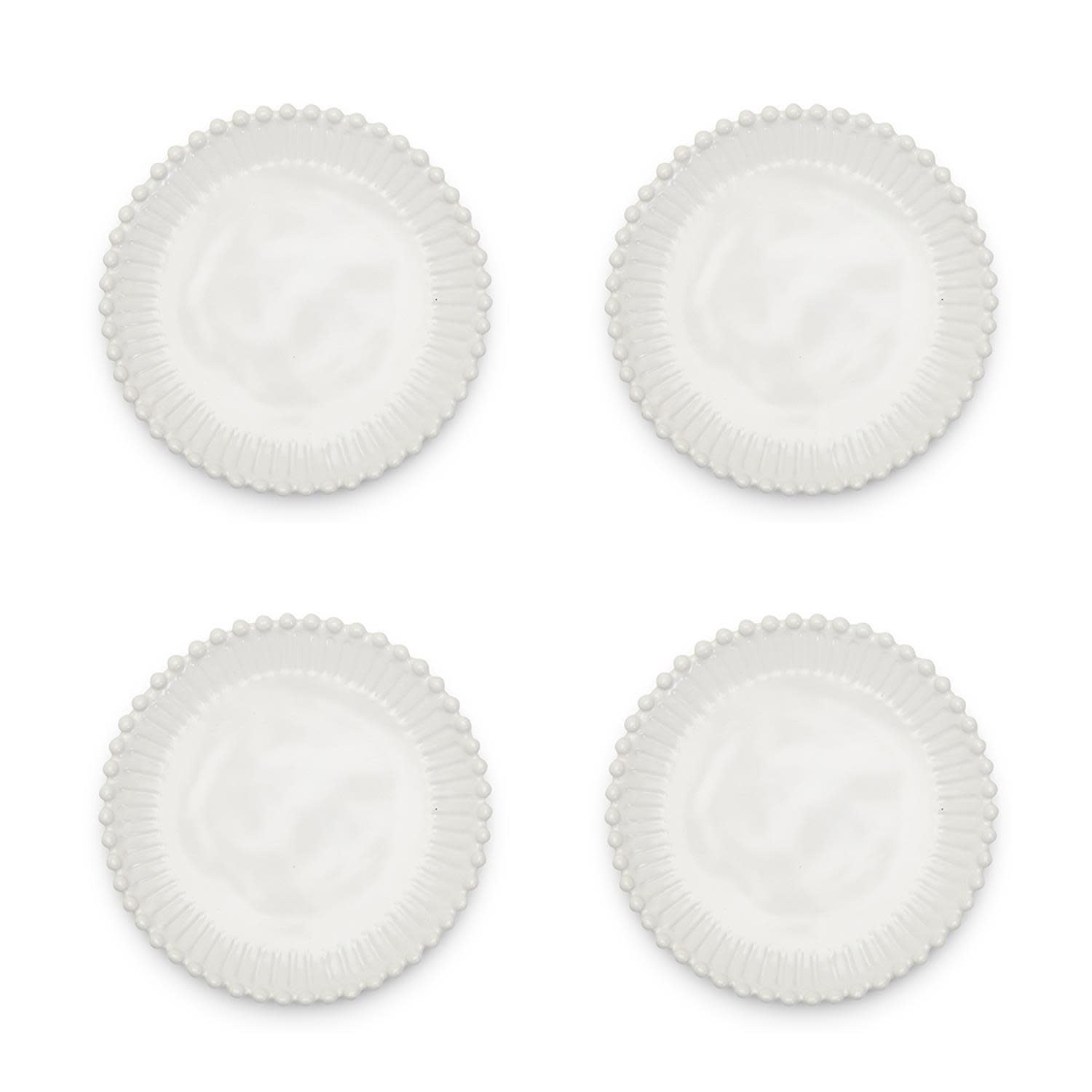 Heirloom Pearl Edge Dessert Plate 7" Round