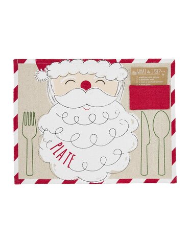 Santa Pocket Placemat