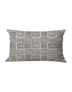 Outdoor Boho Decorative/Throw Lumbar Pillow 18x18, Indoor/Outdoor