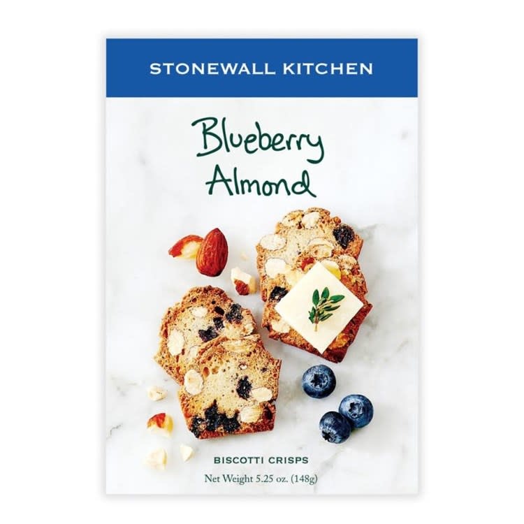 Stonewall Kitchen Blueberry Almond Biscotti Crisps, 5.25 oz