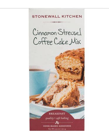 Stonewall Kitchen Cinnamon Streusel Coffee Cake Mix, 27.5 oz