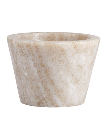 Marble Pinch Pot, Tan, Available for local pick up