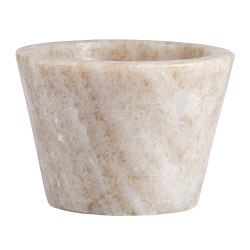 Marble Pinch Pot, Tan, Available for local pick up