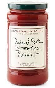 Stonewall Kitchen Pulled Pork Simmering Sauce 21oz