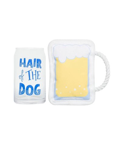 Hair of the Dog Mug and Toy Owner/Pet Gift Set