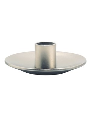 Simplicity Taper Holder, Pewter