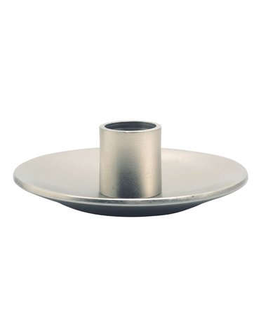 Simplicity Taper Holder, Pewter