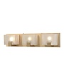 Ridgecrest Vanity Sconce w/ Cast Glass, 5"hx21"w, Available for local pick up
