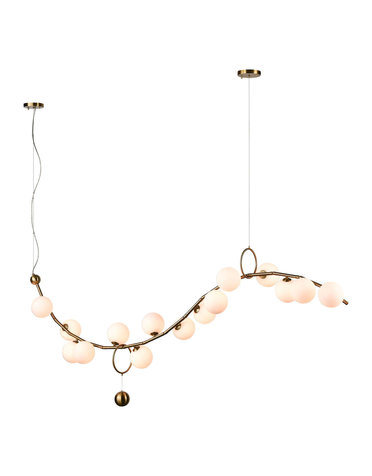 Acuminate 61'' Wide 15-Light Linear Chandelier, Available for local pick up