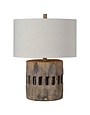 Decklin Table Lamp, 21", Shade 16"x16"x9.5" Available for local pick up