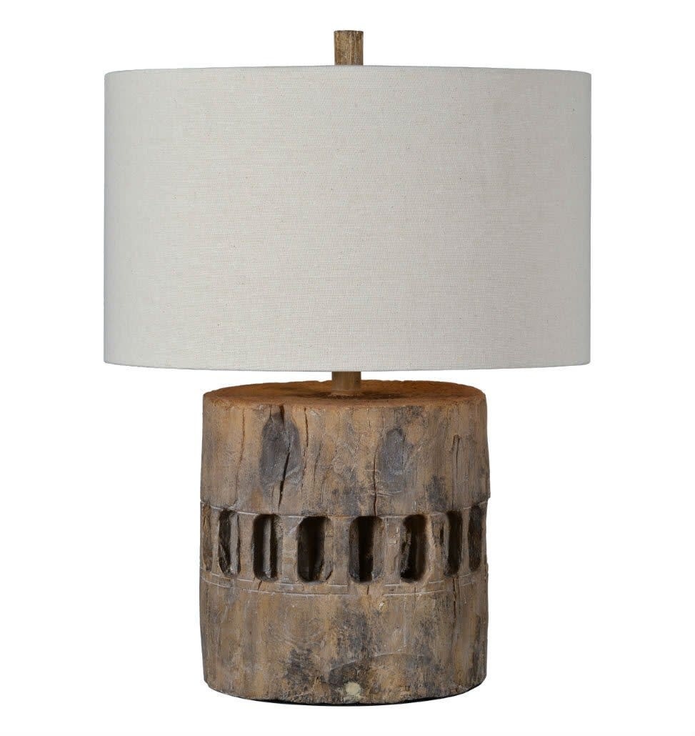 Decklin Table Lamp, 21", Shade 16"x16"x9.5" Available for local pick up