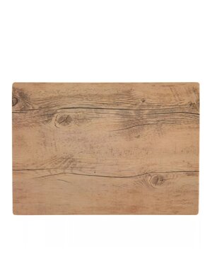 Melamine Wood Rectangular Tray, Small 14x10