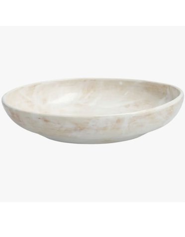 White Collection Camila Bowl, 8" round, Available for local pick up