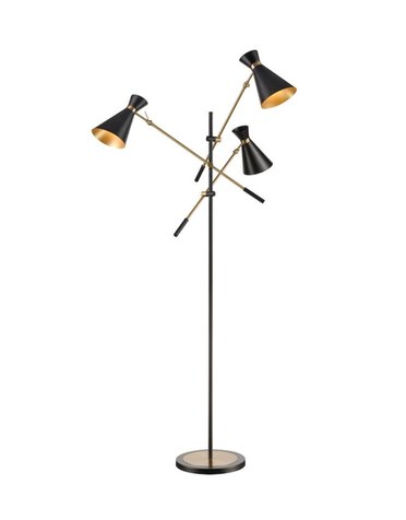 Chiron 3-Light Floor Lamp, 23w x 73h