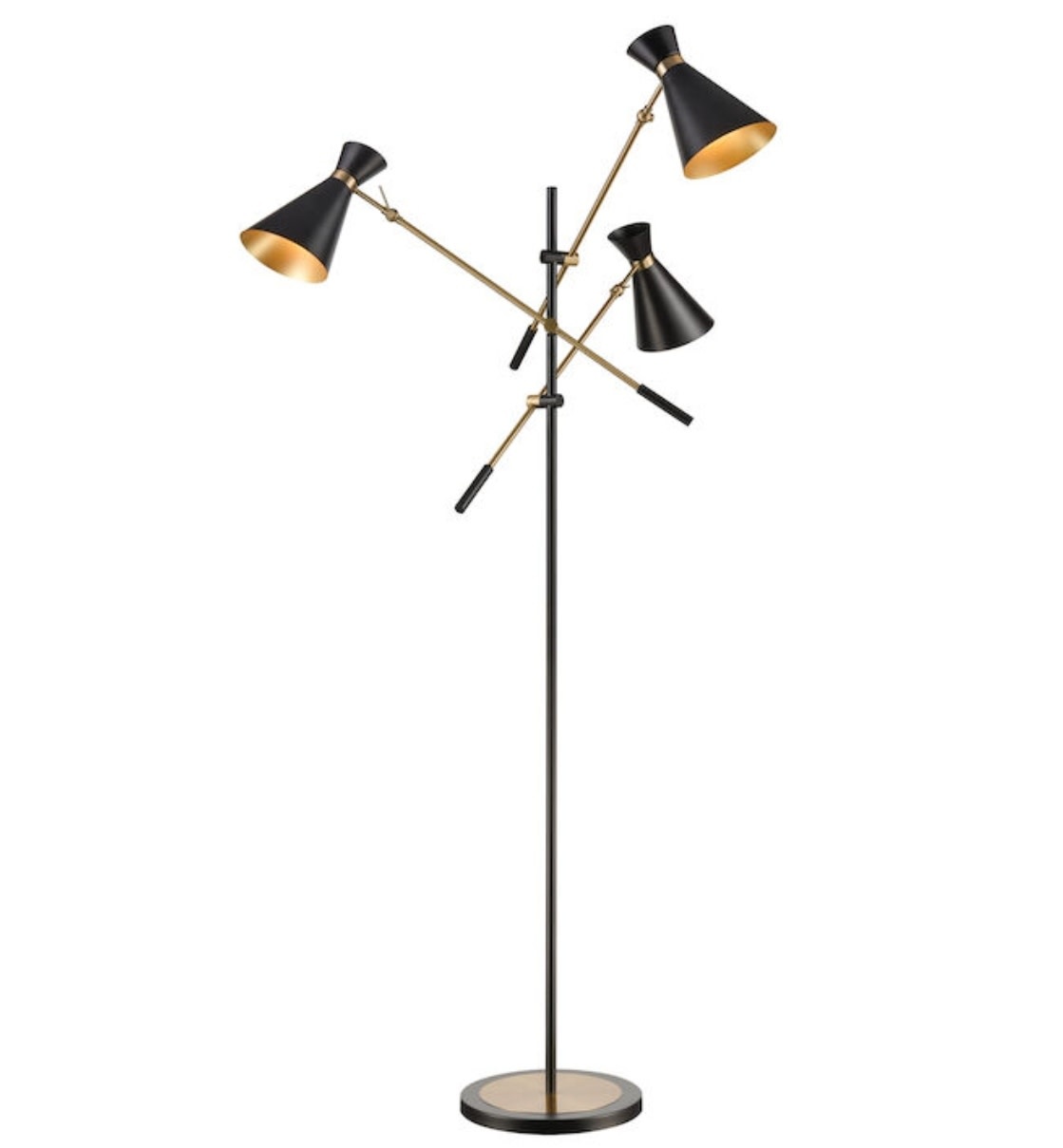 Chiron 3-Light Floor Lamp, 23w x 73h, Available for local pick up