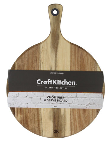 Wood Chop & Serve Board, Large