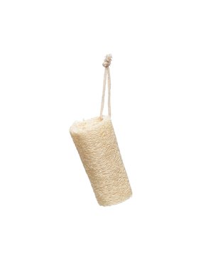 Loofa Brush with Cotton Rope Hanger