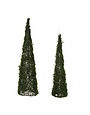 Faux Moss & Twig Core Tree, Green, Large