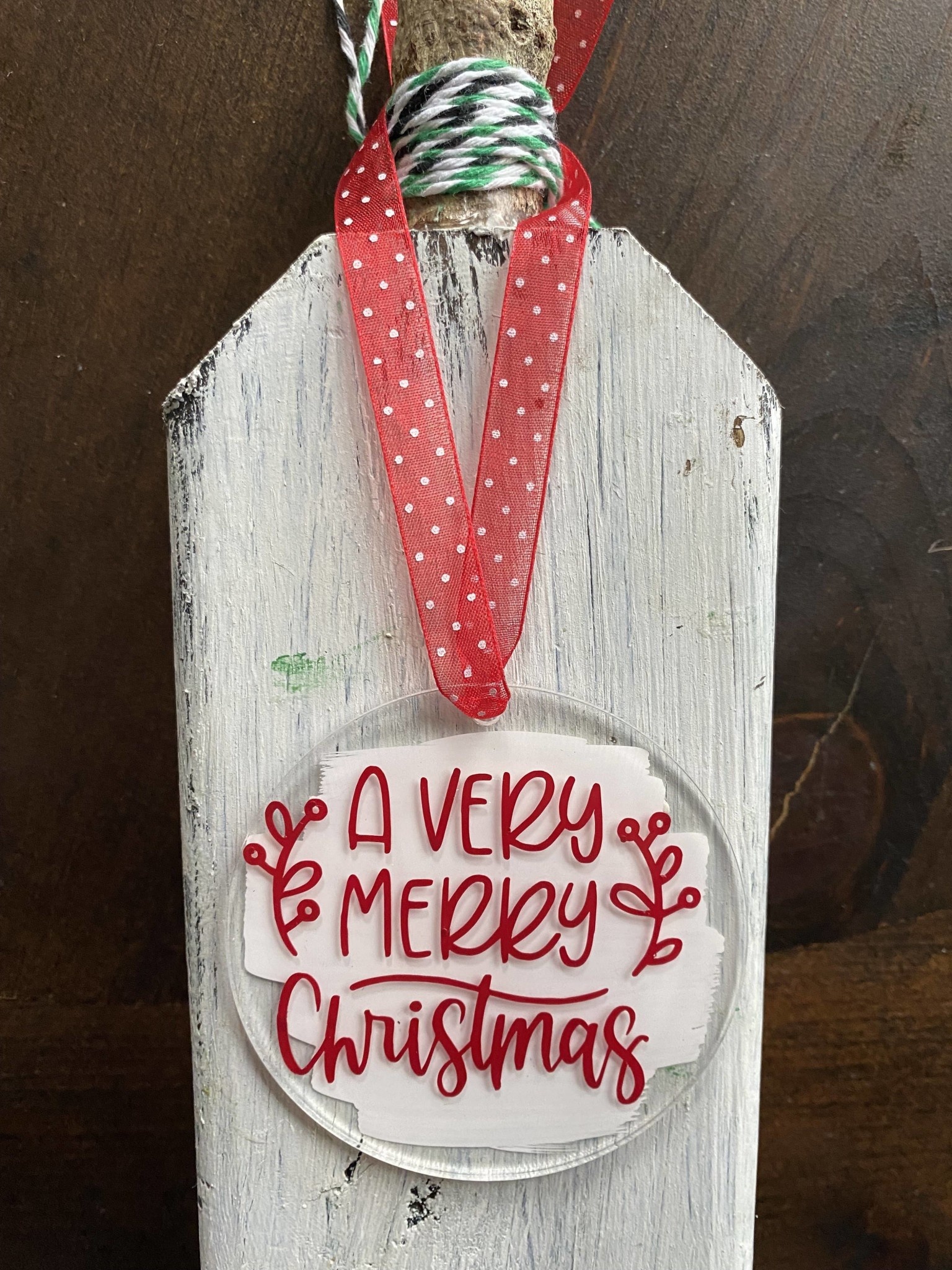 A Very Merry Christmas Ornament