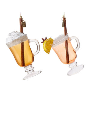 Hot Toddy and Buttered Rum Ornament, priced separately