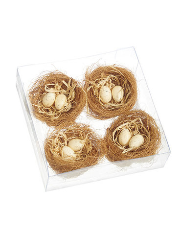 Box of Natural Nests box of 4,  3"D X 1.25"H each