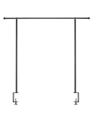 Over the Table Adjustable Decorating Rod, Black