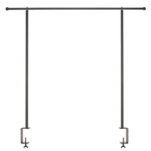 Over the Table Adjustable Decorating Rod, Black, Available for local pick up