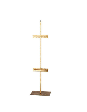 Gold Table Top Easel, 4.75" L X 5.5" W X 30.5" H, Available for local pick up
