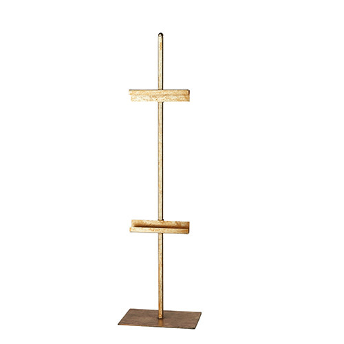 Gold Table Top Easel, 4.75" L X 5.5" W X 30.5" H, Available for local pick up