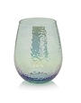 Aperitivo Stemless All-Purpose Glass, Luster Blue, Available for local pick up