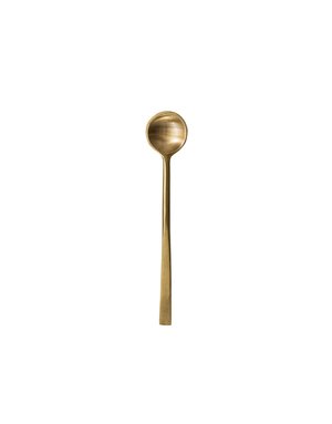Brass Spoon, Brushed Finish, 5"