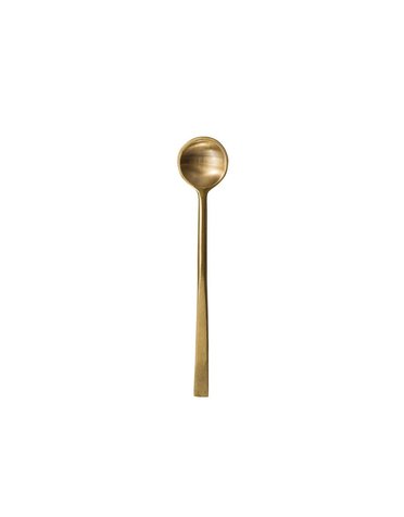 Brass Spoon, Brushed Finish
