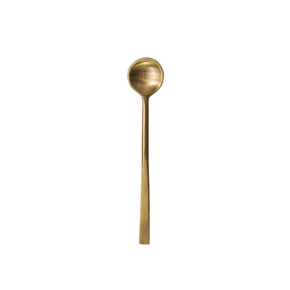 Brass Spoon, Brushed Finish