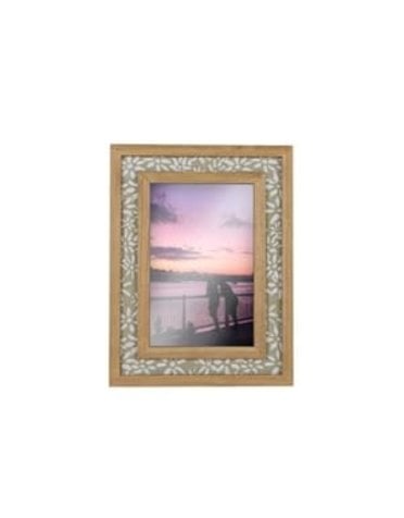 Dover Floral Photo Frame, holds 4x6