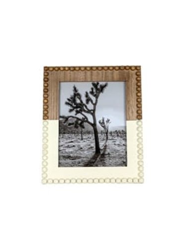 Amphitrite Beaded Photo Frame, holds 8x10