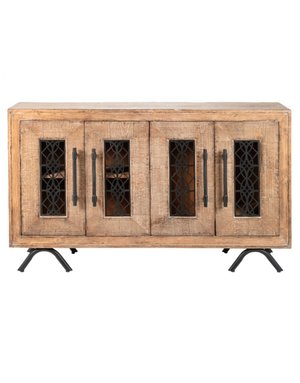 New Orleans Cabinet, Antique Natural, 63 x 16 x 37 Furniture Available for Local Delivery or Pick Up