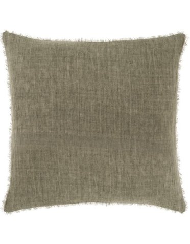 Lina Linen Pillow, Shadow, 20x20