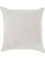 Lina Linen Pillow, White, 20 in. x 20 in.
