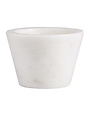 Marble Pinch Pot, White