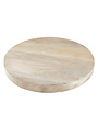 Mango Wood Lazy Susan, Blonde, Available for local pick up