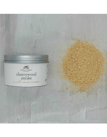 Finch & Fennel Cherrywood Smoked Sea Salt, 2 oz