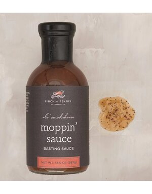 Finch & Fennel Ole' Smokehouse Moppin' Sauce, 13.5 oz