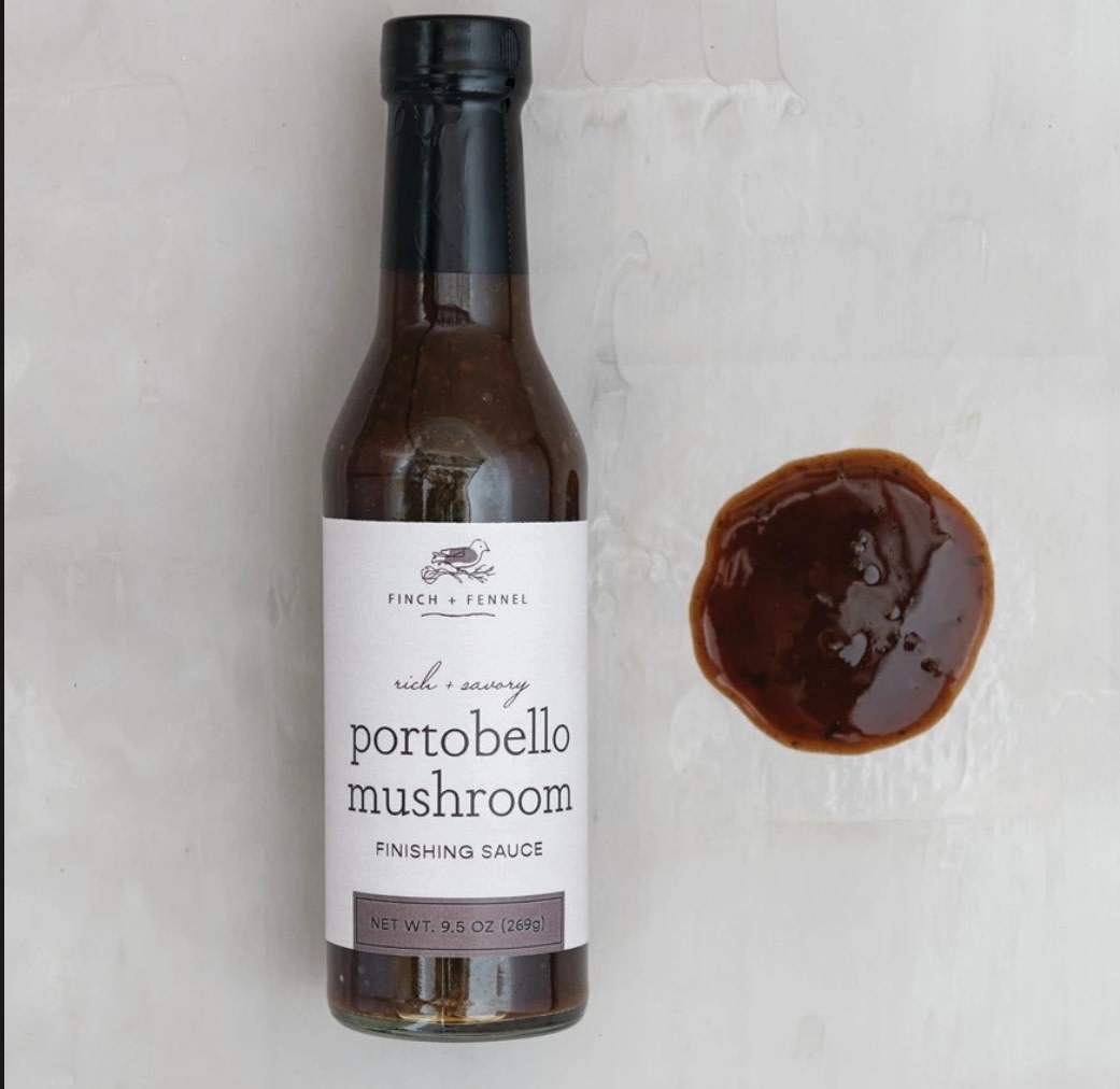 Finch & Fennel Portobello Mushroom Sauce, 9.5 oz