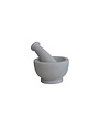 Marble Mortar & Pestle, White