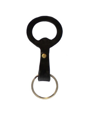 Black Keychain Bottle Opener