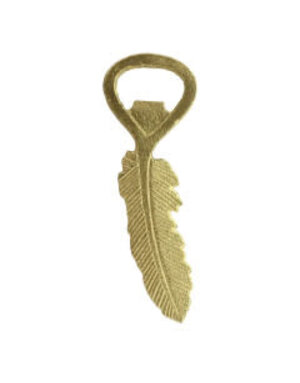 Feather Bottle Opener - Gold