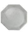 Essex Octagon Plate, Marble - Med, Available for local pick up