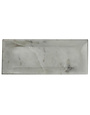 Essex Rectangle Plate, Marble - Sm, Available for local pick up